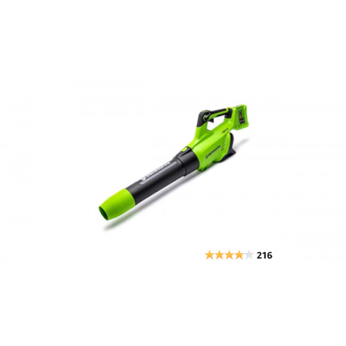 Greenworks 48V (2x24V) suflantă axială pentru frunze cu motor fără perii