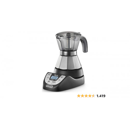 Cafetieră electrică Moka DeLonghi Alicia PLUS EMKP21.B 1-2 cești