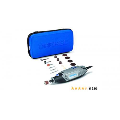 Unealtă multifuncțională rotativă Dremel 3000 130W cu 15 accesorii și 1 sac