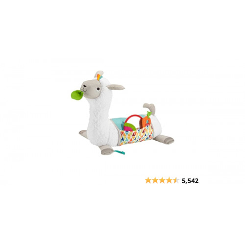 Fisher-Price 4-in-1 pernă de joacă lama pentru joacă pe burtică