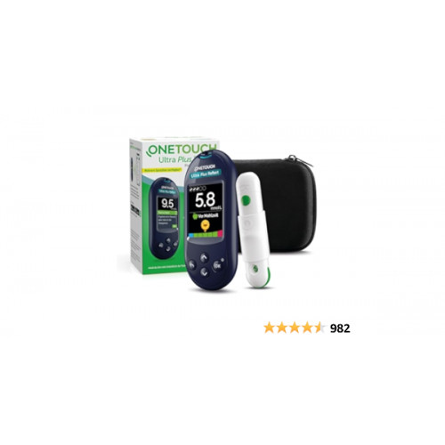 Aparat de măsurare a glicemiei OneTouch Ultra Plus Reflect (mmol/l) I Set de teste pentru diabet (b