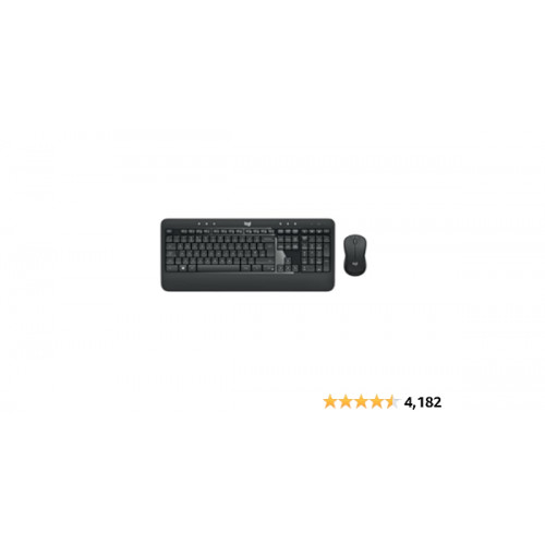 Logitech MK540 Advanced Wireless Keyboard and Mouse Combo pentru Windows