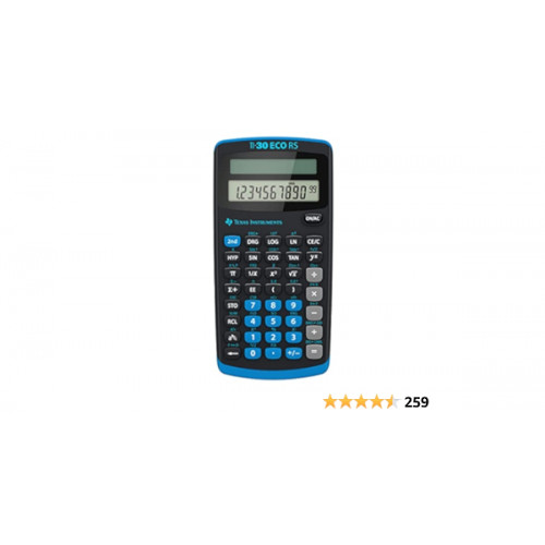 Calculator școlar Texas Instruments TI-30 ECO RS