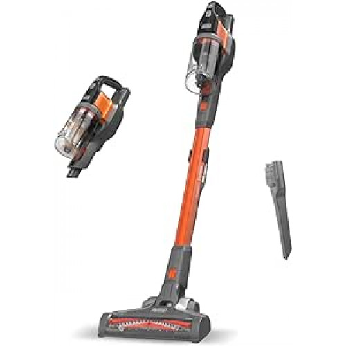 BLACK+DECKER 4in1 aspirator cu baston fără fir (18V