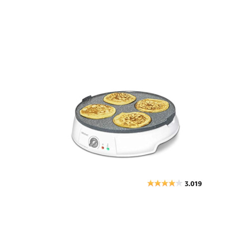 Cuptor pentru crepe Cecotec Fun Crepestone Twin. 1200 W